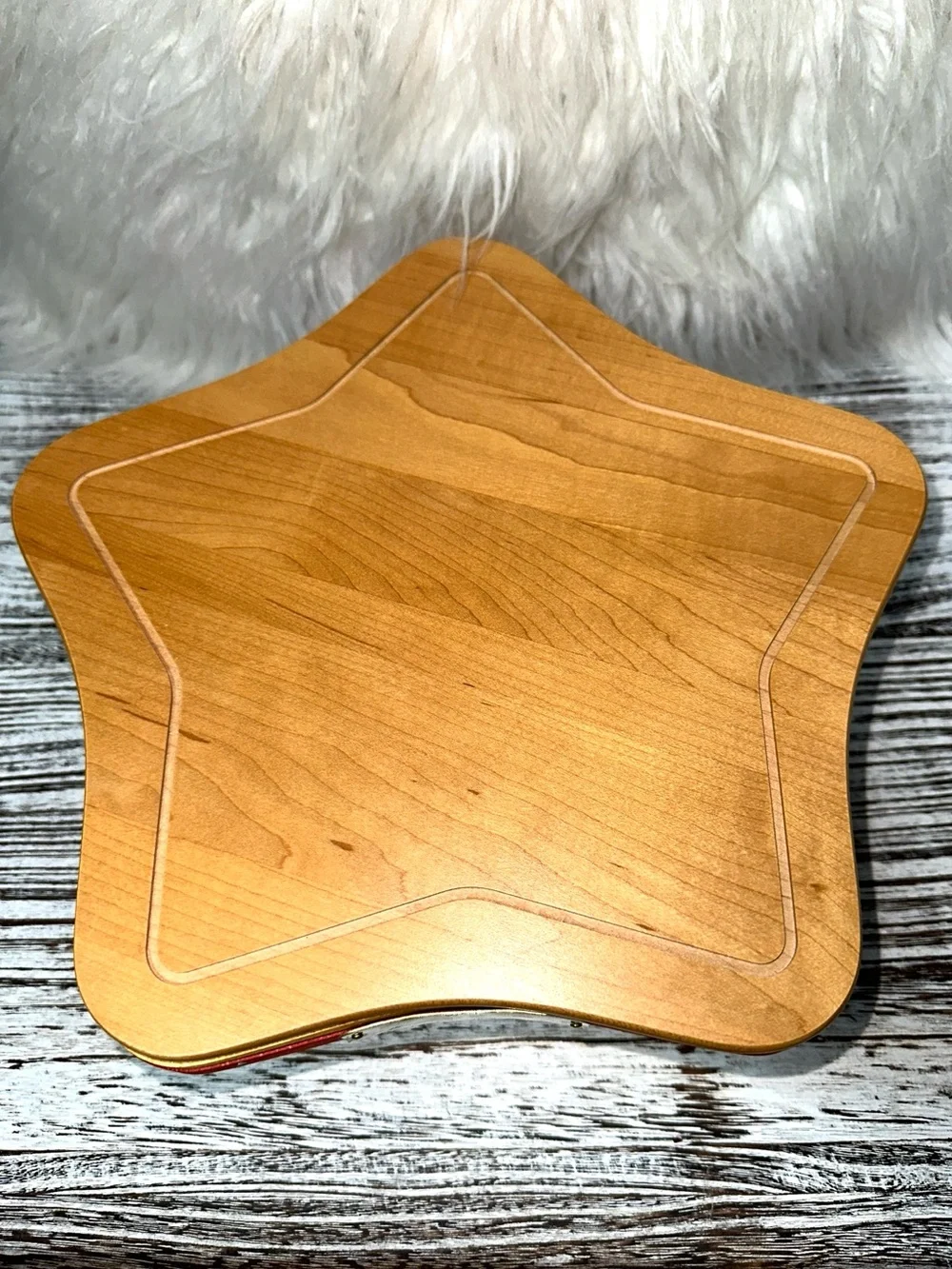 Longaberger 2001 Christmas Collection Shining Star Basket, Lid & Liner